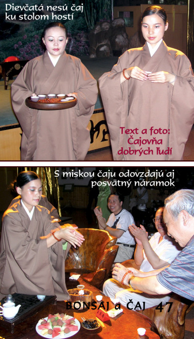 budhistický čajový rituál