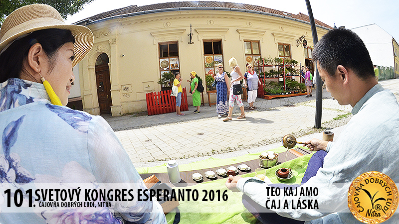 101. SVETOVÝ KONGRES ESPERANTO 2016 - TEO KAJ AMO / ČAJ A LÁSKA