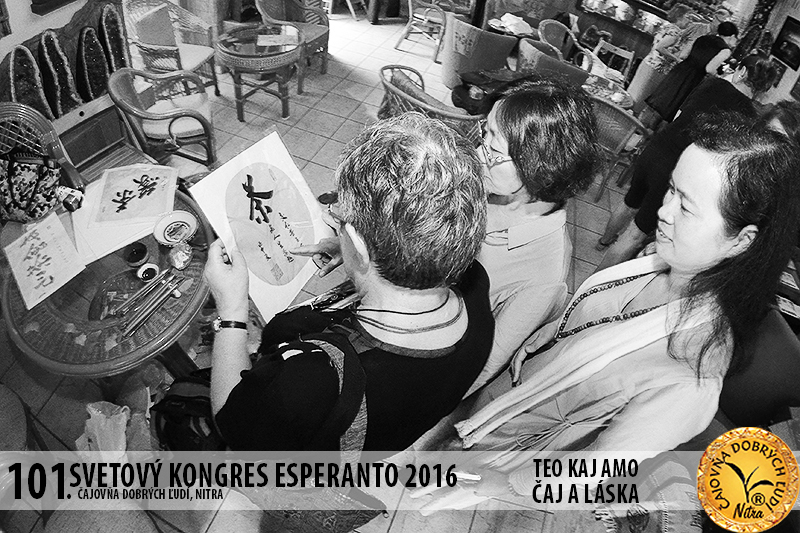 101. SVETOVÝ KONGRES ESPERANTO 2016 - TEO KAJ AMO / ČAJ A LÁSKA