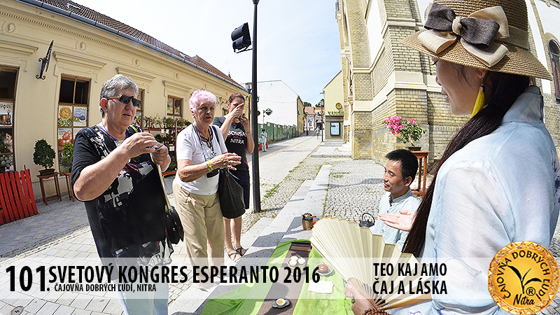 101. SVETOVÝ KONGRES ESPERANTO 2016 - TEO KAJ AMO / ČAJ A LÁSKA