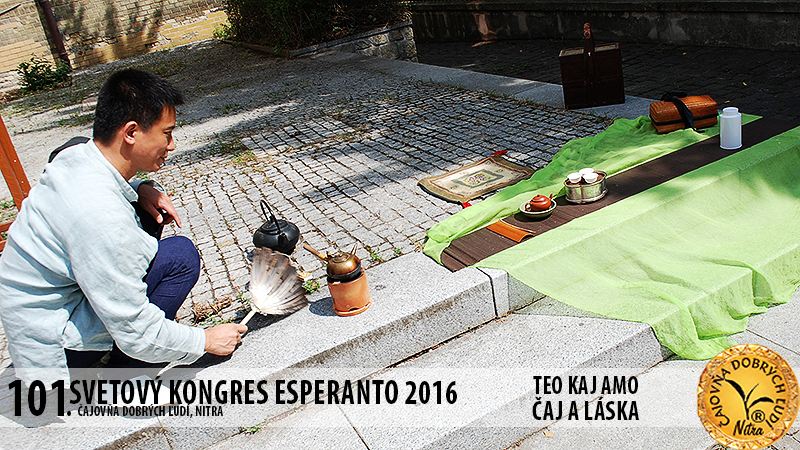 101. SVETOVÝ KONGRES ESPERANTO 2016 - TEO KAJ AMO / ČAJ A LÁSKA