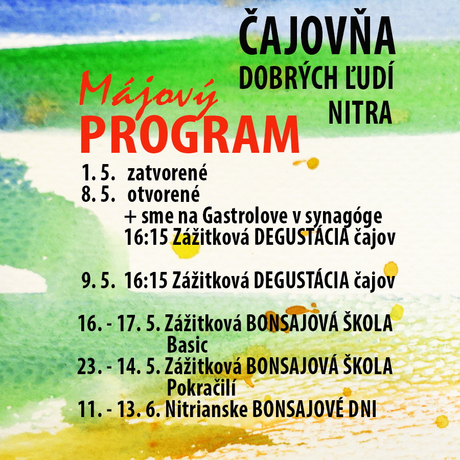 PROGRAM MÁJ 2026