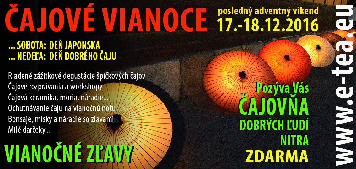 ČAJOVÉ VIANOCE 2016