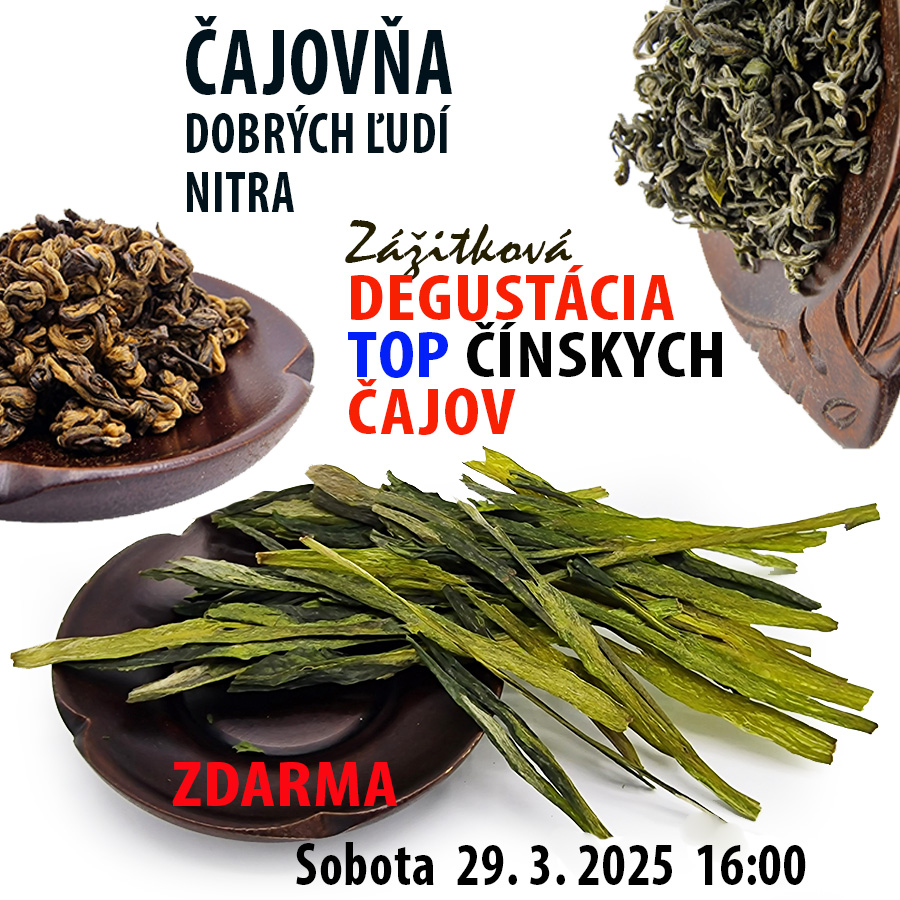 Degustácia TOP čínskych čajov