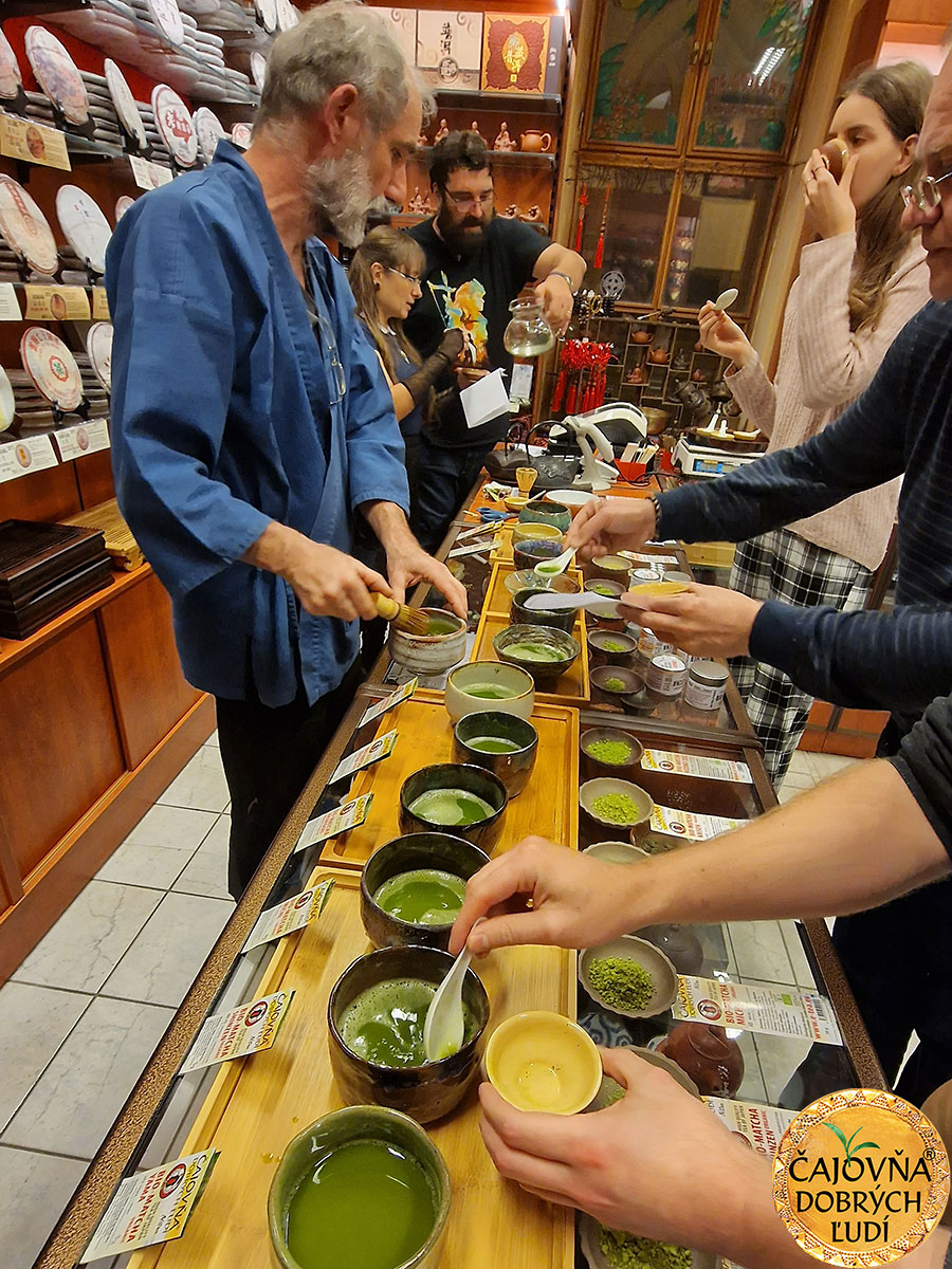 VEĽKÁ POROVNÁVACIA DEGUSTÁCIA - BIO-MATCHA