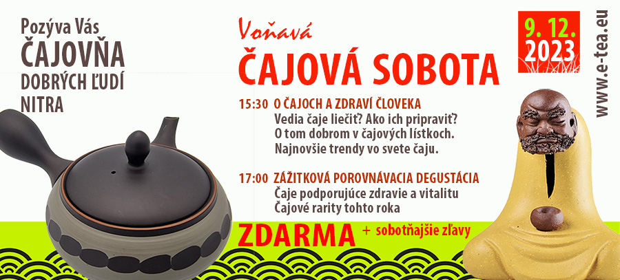 ČAJOVÁ SOBOTA