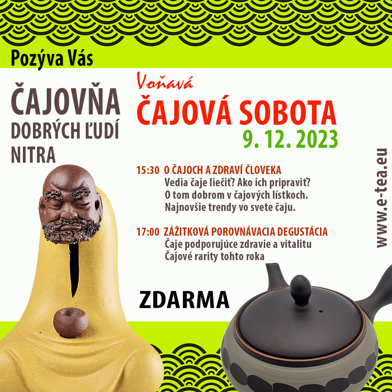 ČAJOVÁ SOBOTA