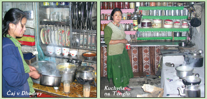 Kuchyne v Himalájach