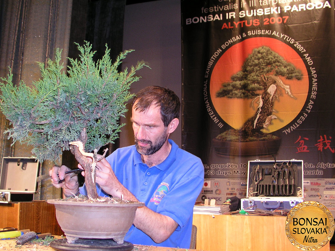 Ako je už našou tradíciou, spolu s tvarovaním bonsajov sa robila i ukážka tradičného čínskeho čajového rituálu spolu s ochutnávkami čajov, pretože bonsaje a čaj k sebe neoddeliteľne patria. 