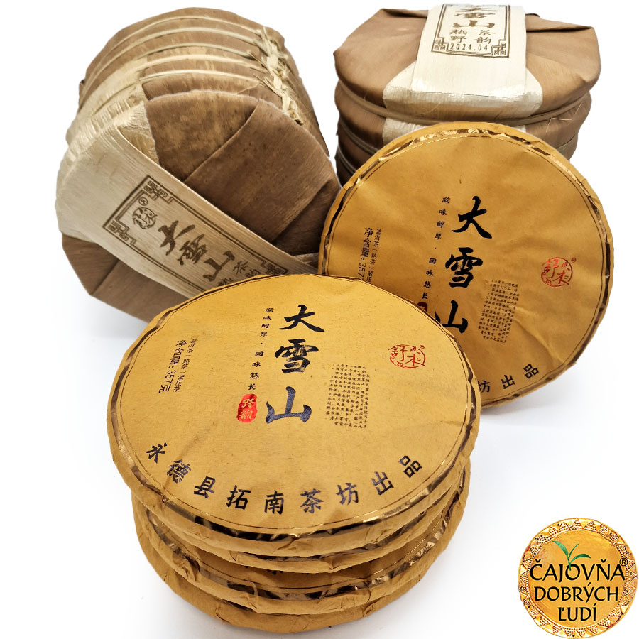 1000-ROČNÝ KRÁĽ ČAJU, DA-XUE-SHAN, SHU-CHA 357g
