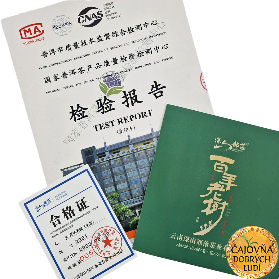 BAI-NIAN LAO-SHU 2022, SHENG-CHA 357g