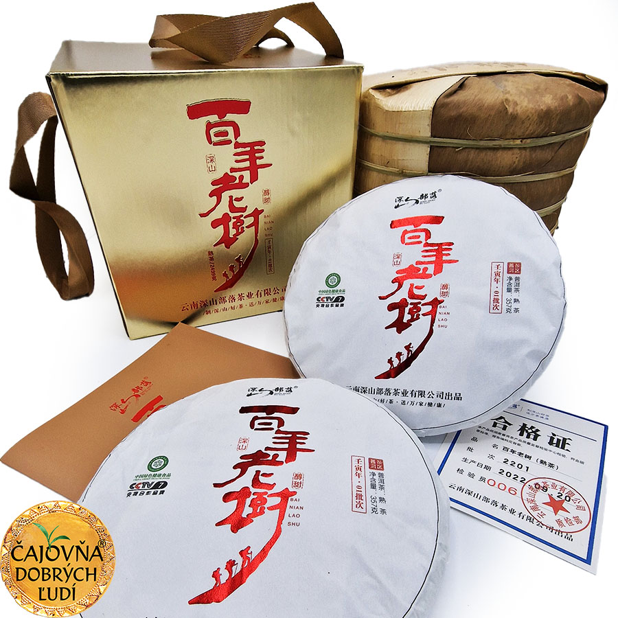 BAI-NIAN LAO-SHU 2022, SHU-CHA 357g