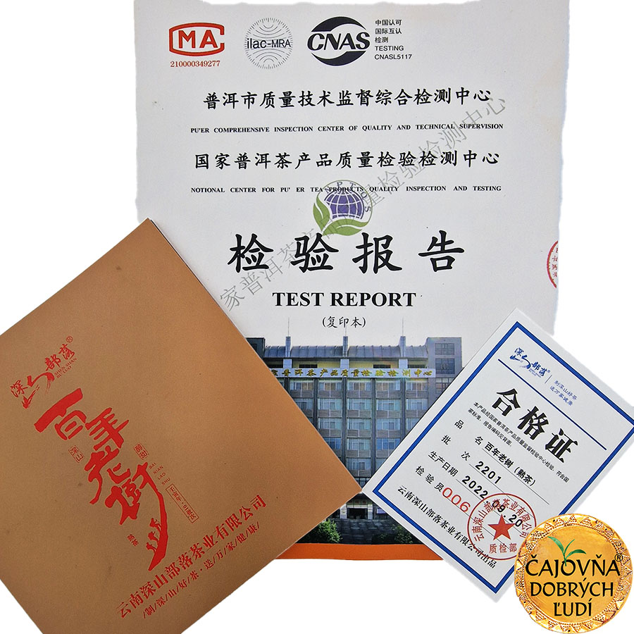 BAI-NIAN LAO-SHU 2022, SHU-CHA 357g