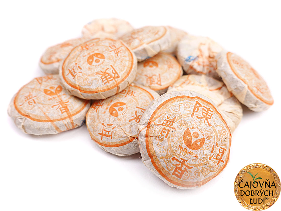 PU-ERH SHU-CHA 2010 Mini Ping-cha 50g