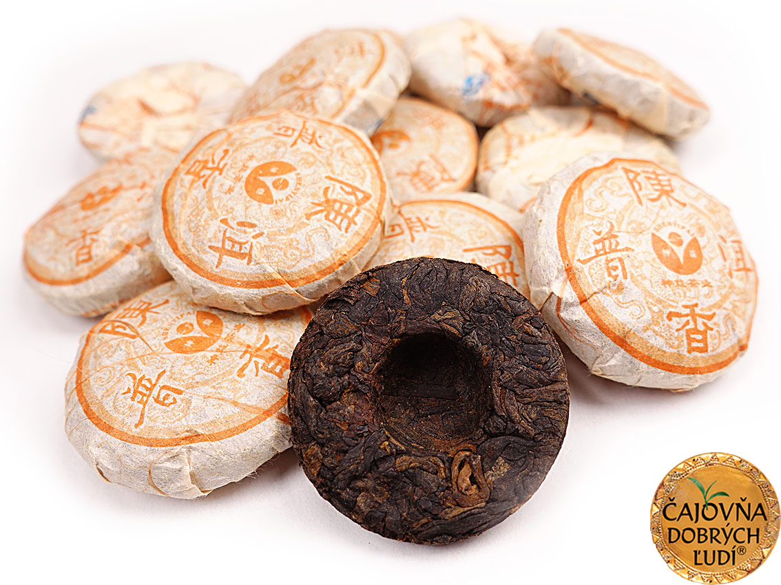 PU-ERH SHU-CHA 2010 Mini Ping-cha 50g