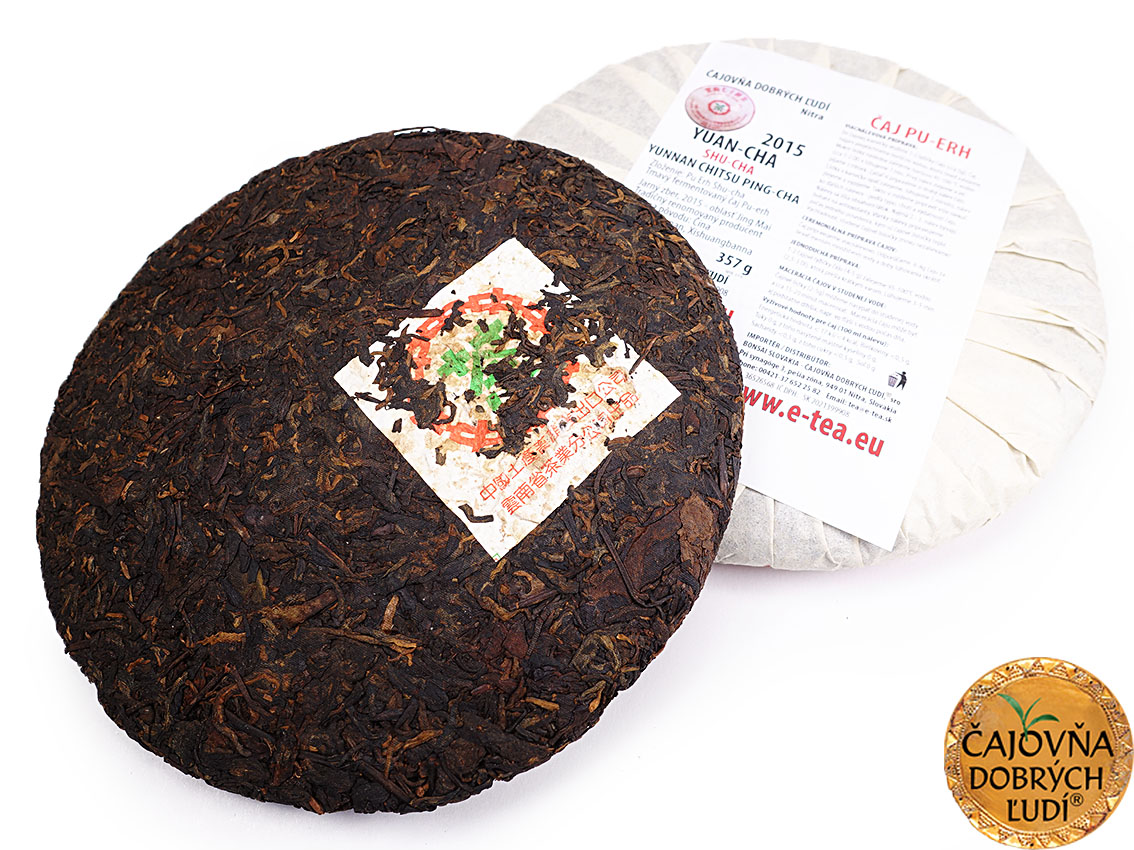 YUAN-CHA 2015, YUNNAN CHITSU PING-CHA, SHU-CHA - 357g