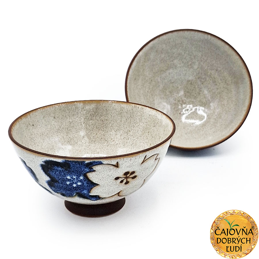ČAJOVÁ MISKA MODRÉ KVETY