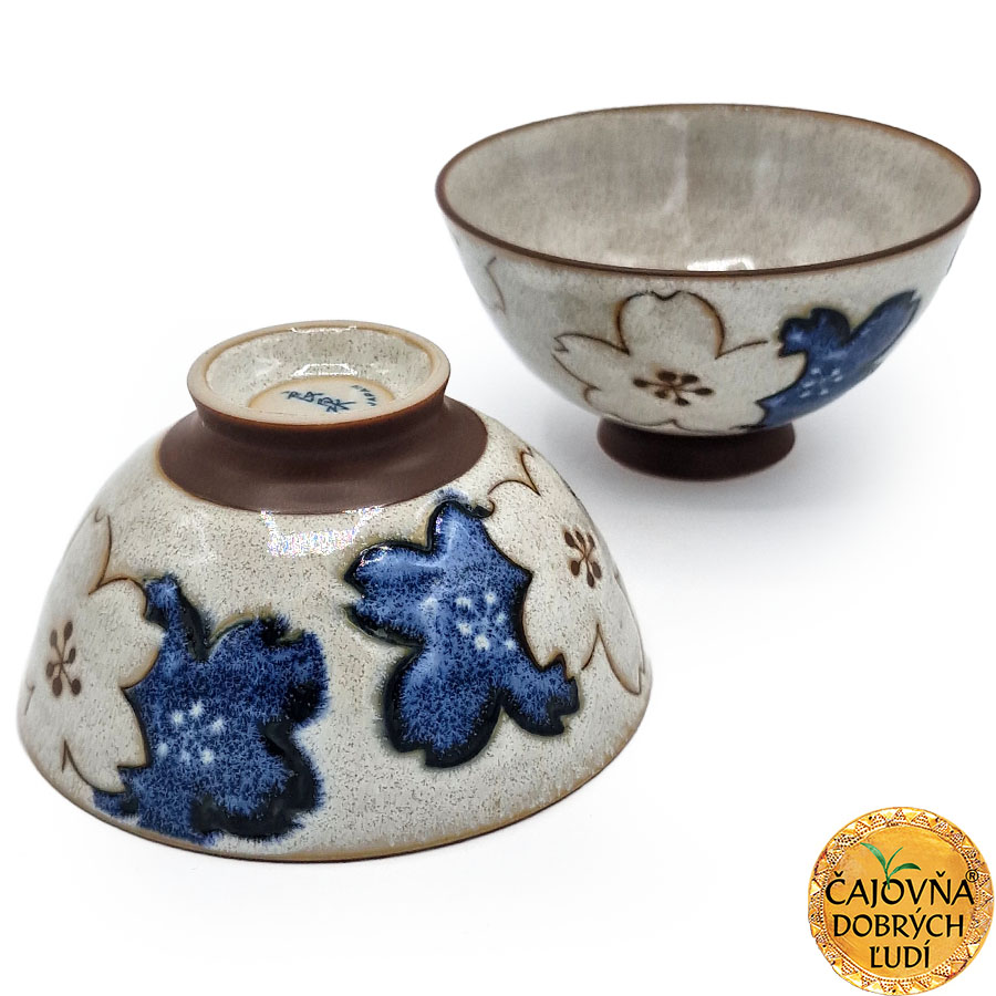 ČAJOVÁ MISKA MODRÉ KVETY