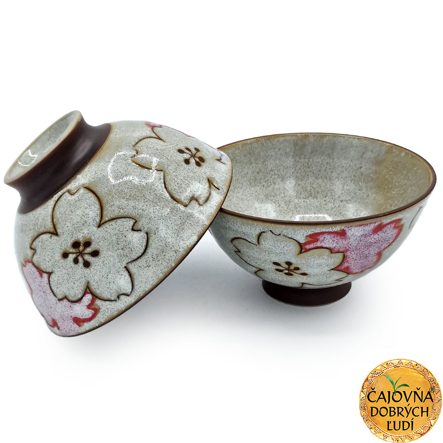 ČAJOVÁ MISKA RUŽOVÉ KVETY