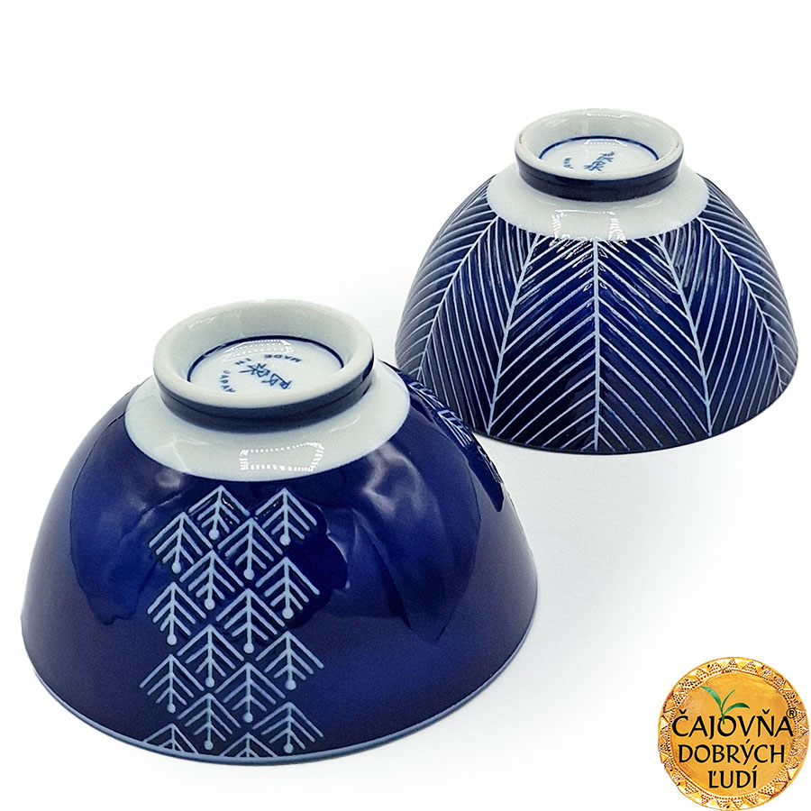 2 MISKY: SAMURAJSKÉ, JAPONSKY MODRÉ