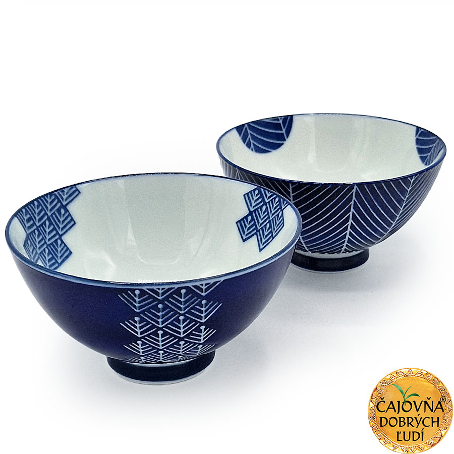 2 MISKY: SAMURAJSKÉ, JAPONSKY MODRÉ