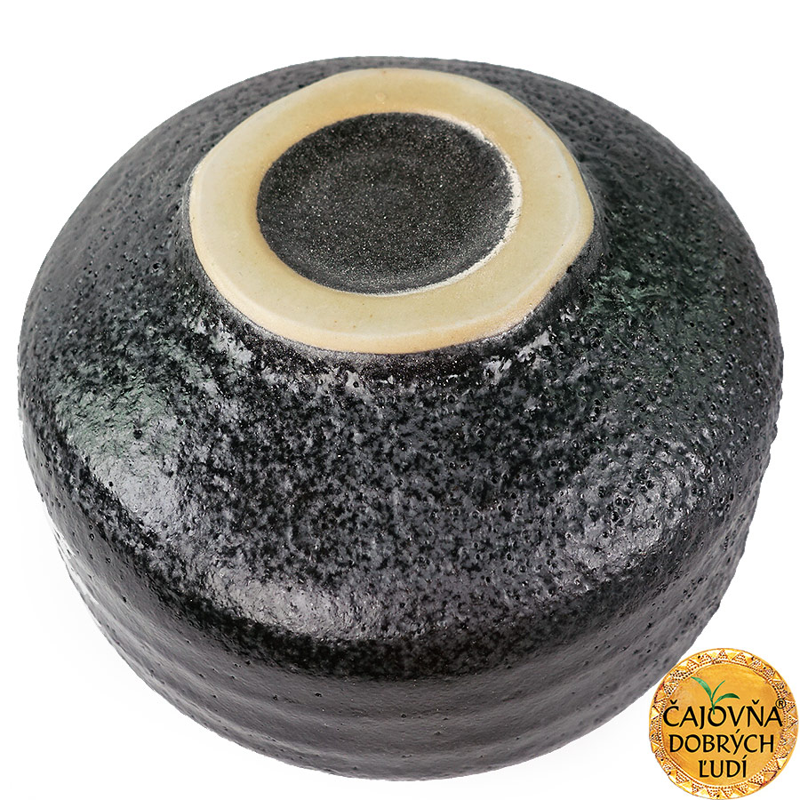 AKABUKI TENMOKU CHAWAN - ČERVENÝ MESIAC