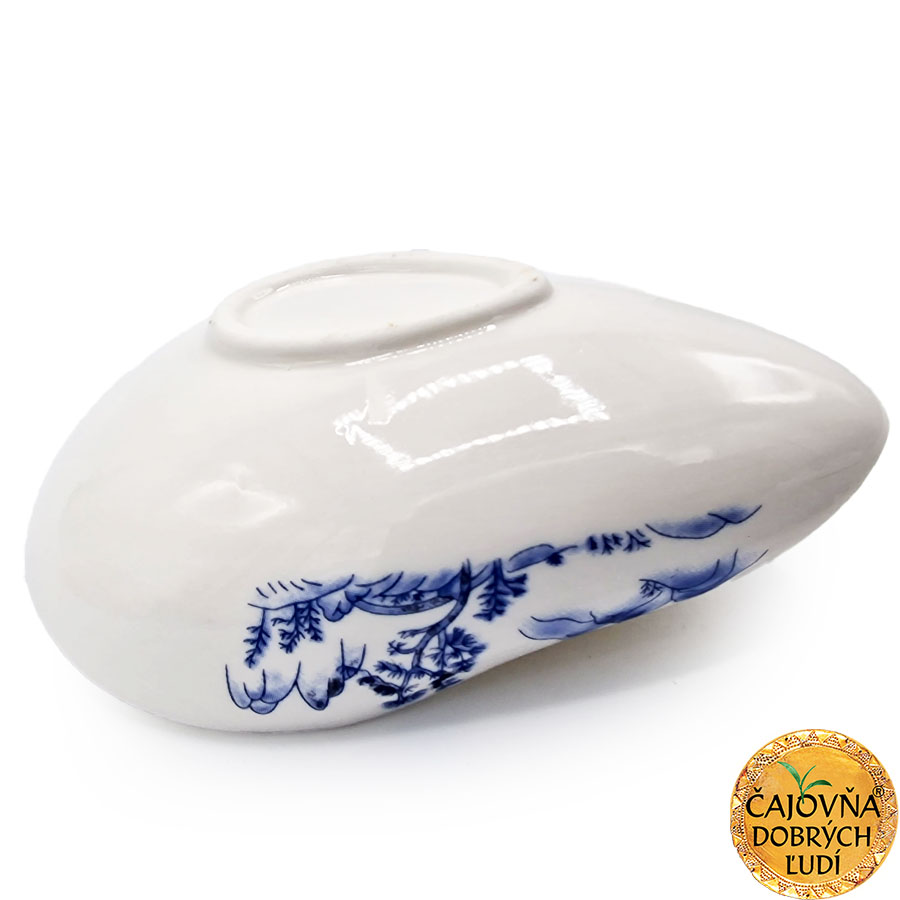 PORCELÁNOVÁ NÁSYPKA NA SYPANÝ ČAJ - KRAJINKA