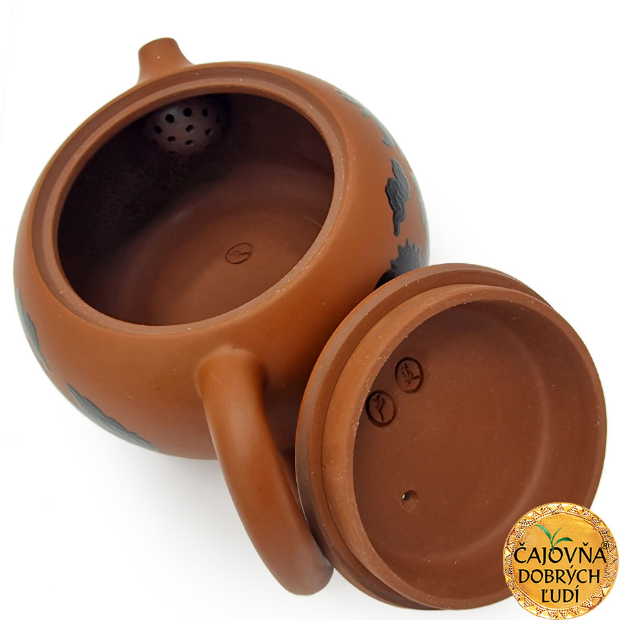 YIXING - ČAJOVÁ KANVIČKA DRAK A FÉNIX 340ml