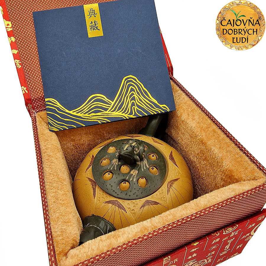 YIXING - ČAJOVÁ KANVIČKA ŽABKA 420ml