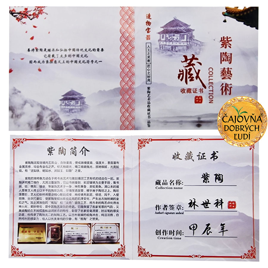 ZITAO - ČAJOVÁ KANVIČKA BÁJNY TVOR 400ml