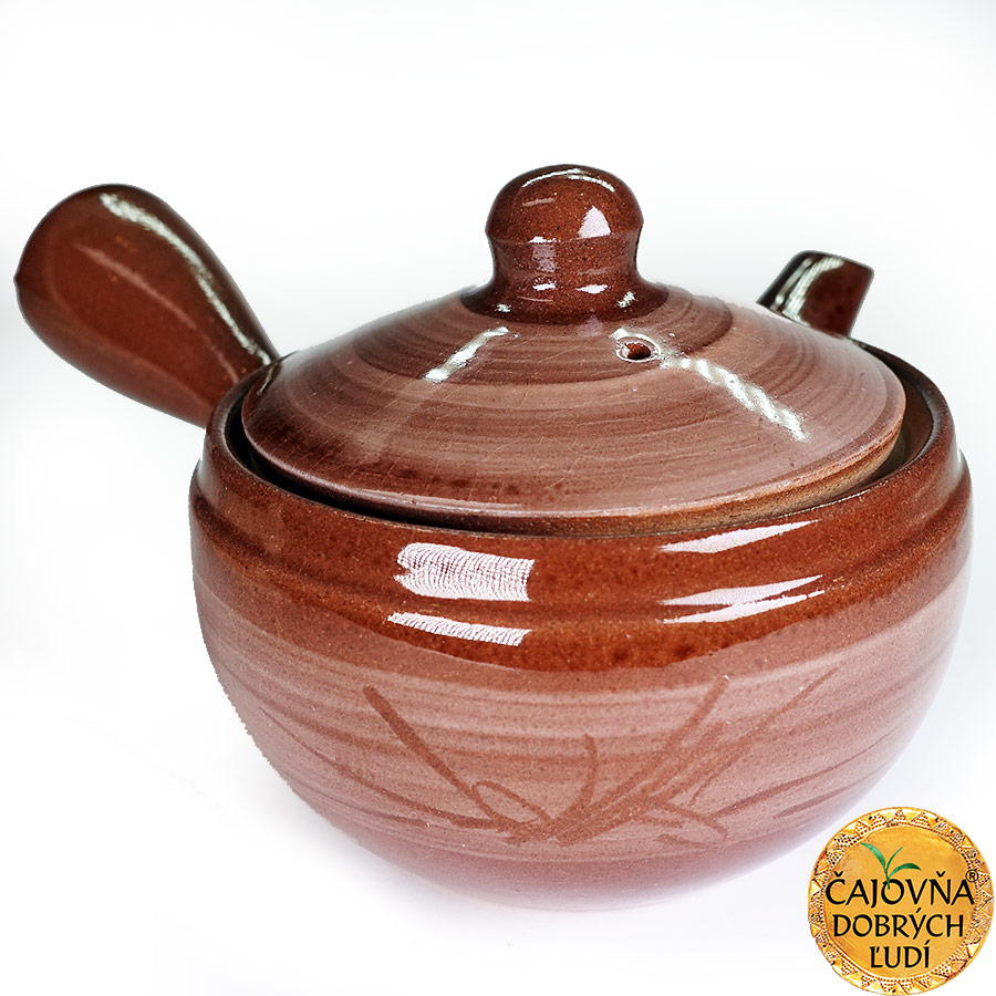 Japonská kanvička RISHOU - HNEDÁ - 270 ml