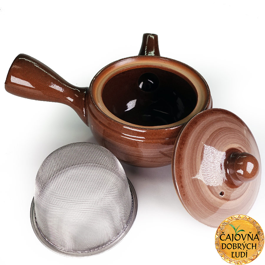 Japonská kanvička RISHOU - HNEDÁ - 270 ml