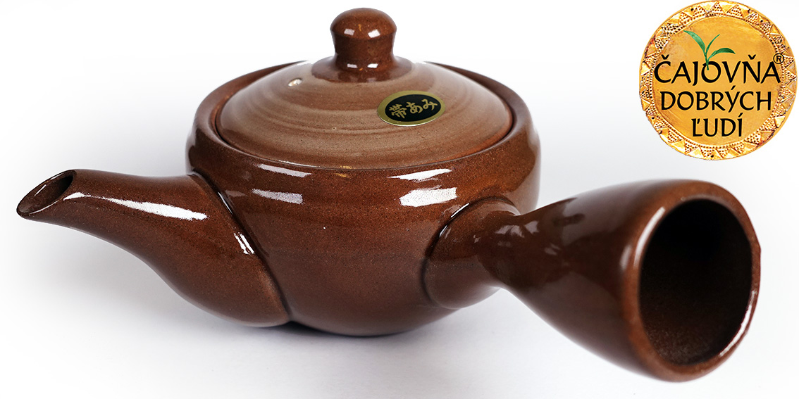 Japonská kanvička RISHO - HNEDÁ - 270 ml