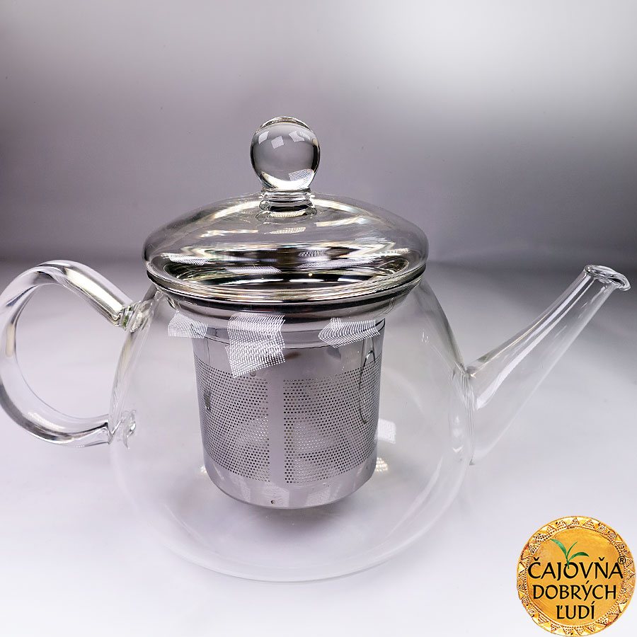 SKLENENÁ ČAJOVÁ KANVIČKA HONG-KONG 700ml