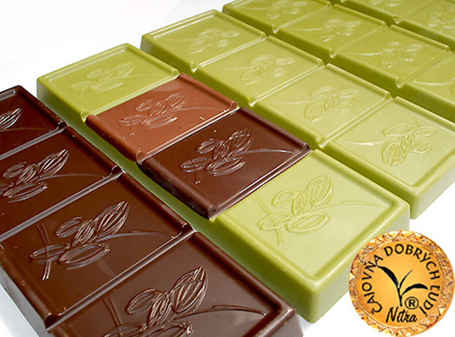 Matcha Tea Chocolate- Nigra- Tmavá matča hand made