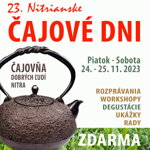 2023 Nitrianske ČAJOVÉ DNI
