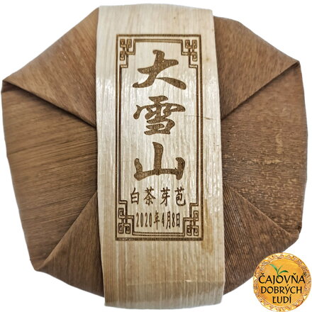 1000-ROČNÝ BIELY KRÁĽ ČAJU, DA-XUE-SHAN 200g - BIELY ČAJOVÝ KOLÁČ