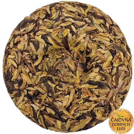 1000-ROČNÝ BIELY KRÁĽ ČAJU, DA-XUE-SHAN 200g - BIELY ČAJOVÝ KOLÁČ