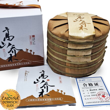 VYSOKOHORSKÝ GAO-SHAN QIAO MU DA-SHU 2023 - SHU-CHA 357g
