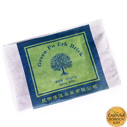 ZELENÁ TEHLIČKA - PU-ERH SHENG-CHA 2019