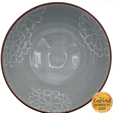 ČAJOVÁ MISKA CHRYZANTÉMA - ČERVENÁ