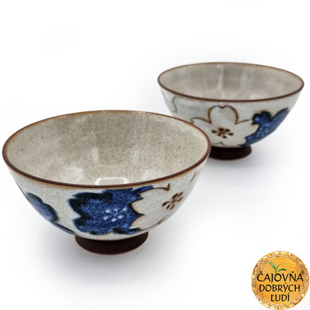 ČAJOVÁ MISKA MODRÉ KVETY