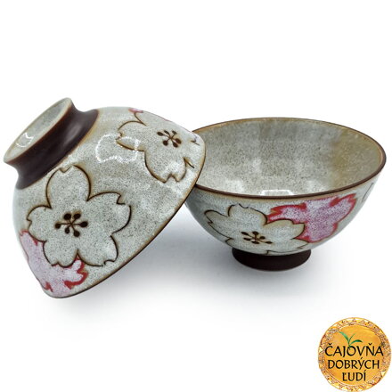 ČAJOVÁ MISKA RUŽOVÉ KVETY