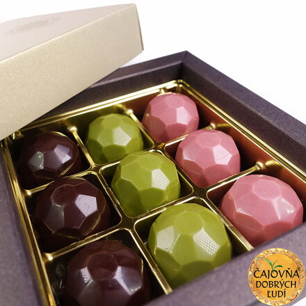 MATCHA TEA PRALINES - TROJAKÉ MATČIATKA