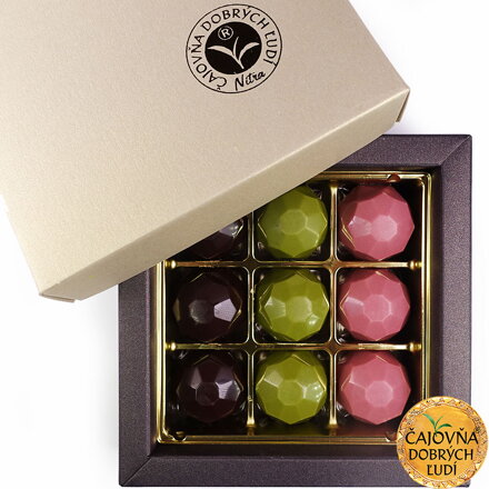 MATCHA TEA PRALINES - TROJAKÉ MATČIATKA