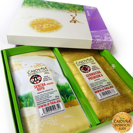 TEA GARDEN KAZETA: SENCHA TOKYO A GENMAICHA PREMIUM A