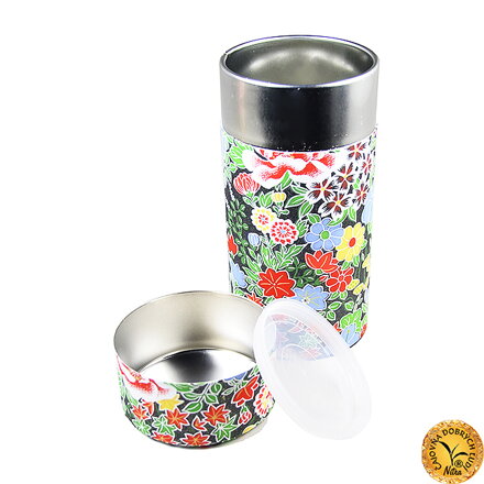 VESELOSŤ - ČIERNA JAPONSKÁ DÓZA φ 74x155 mm