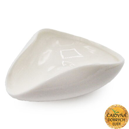 PORCELÁNOVÁ NÁSYPKA NA SYPANÝ ČAJ - ČISTÁ BIELA