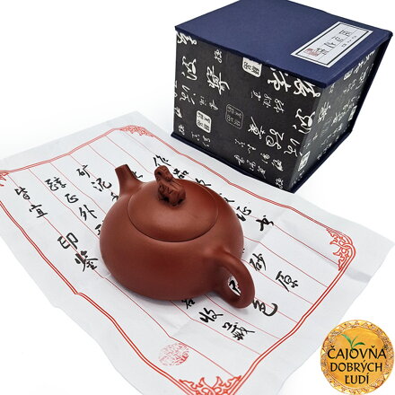 YIXING - ČAJOVÁ KANVIČKA ŠŤASTNÝ SLONÍK 180ml