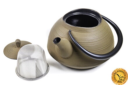 Liatinová kanvica Japonsko, Iwachu, Morioka, IWATE, 1300_ml